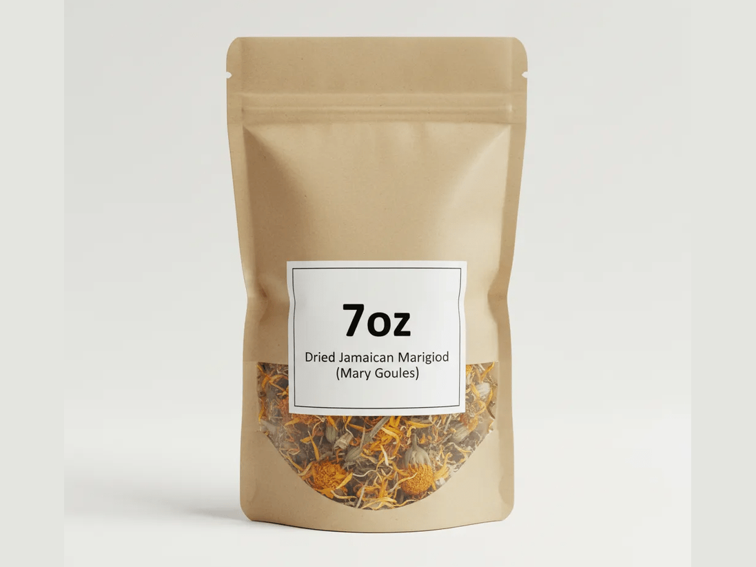 7oz Jamaican Marigold in paper bag