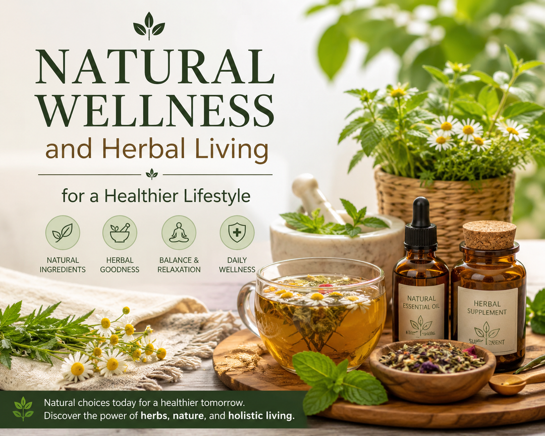 Natural Wellness and Herbal Living for a Healthier Lifestyle