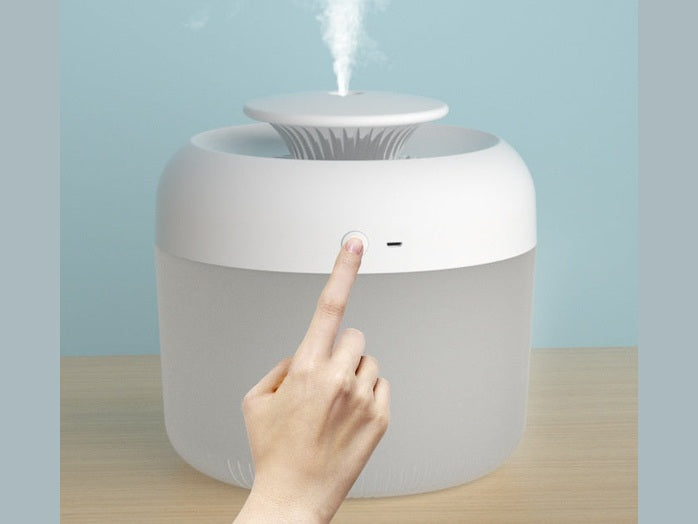 Large Capacity USB Ultrasonic Air Humidifiers 7 Color LED Lamp Aroma Home Office Car Mist Aroma Diffusers