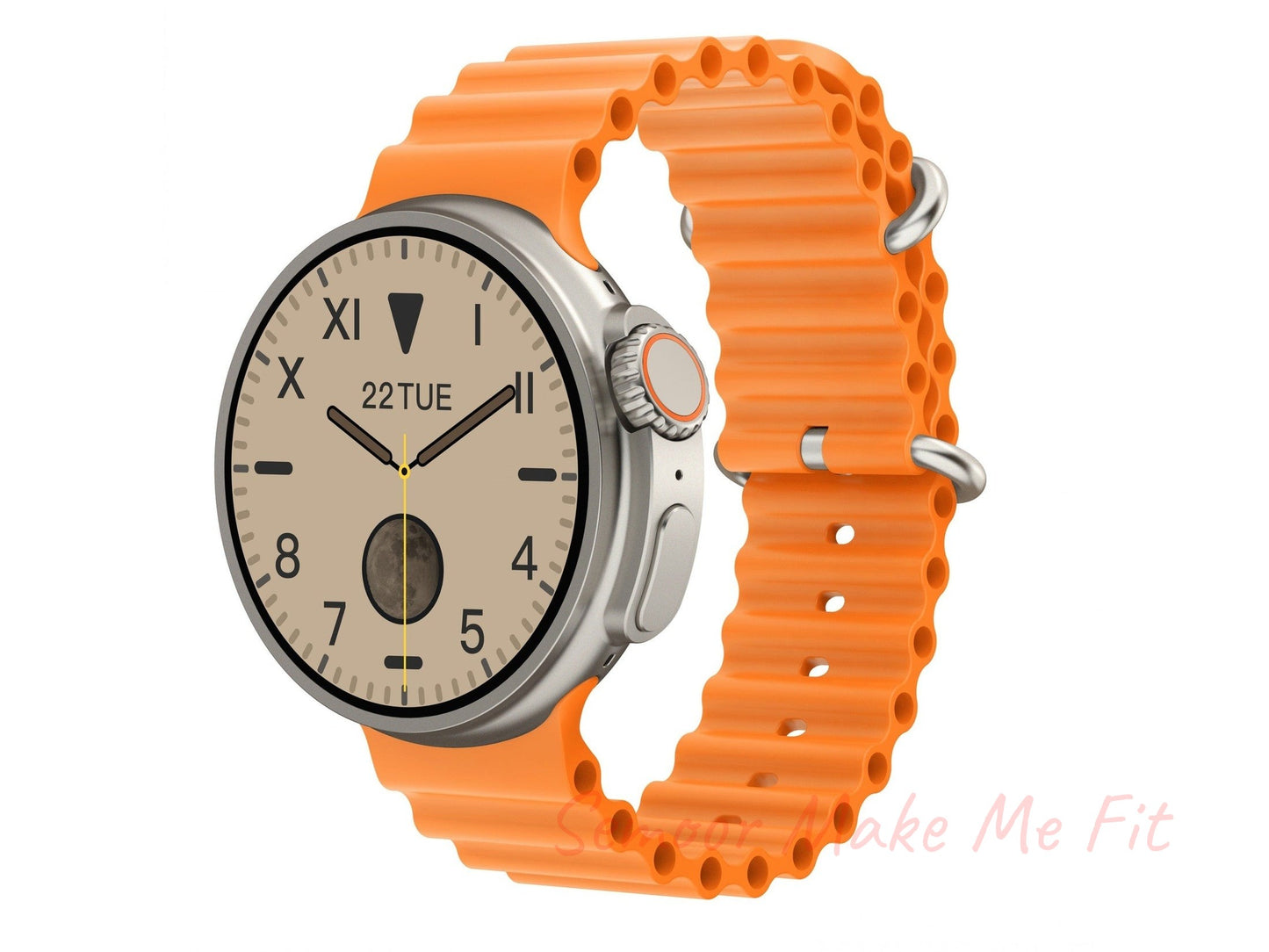 New K9 Smart Watch 1.39 Round Screen Encoder True Screw Clip Wireless Charging NFC Offline And Payment Function