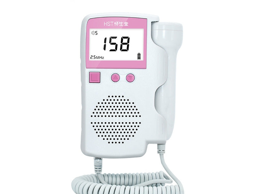 Pregnant women monitor Doppler fetal heart rate