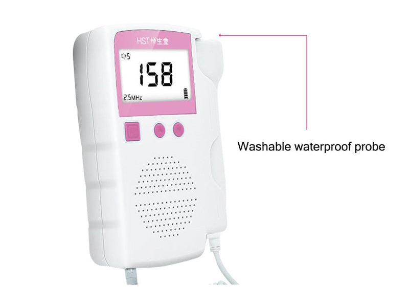Pregnant women monitor Doppler fetal heart rate