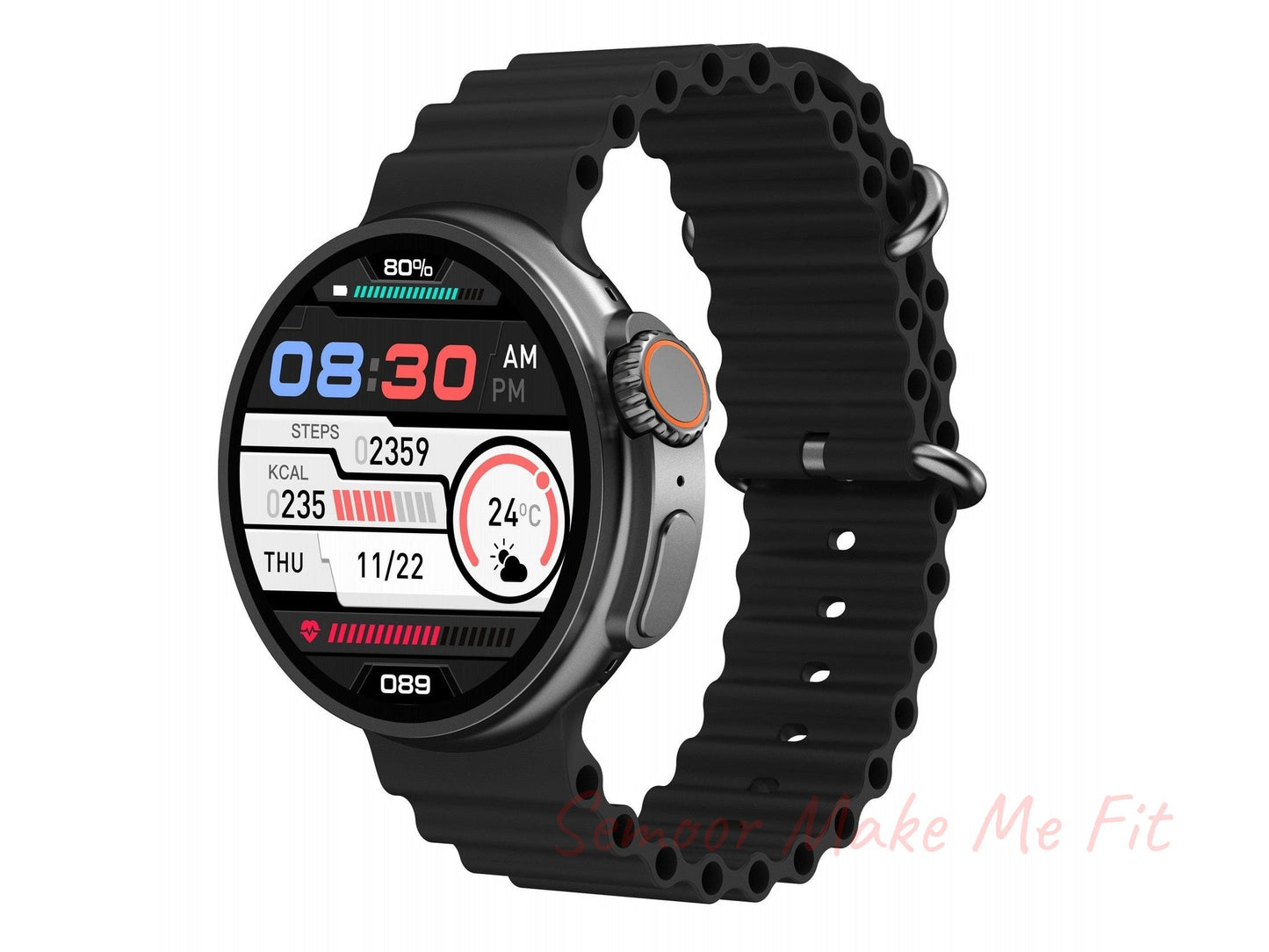 New K9 Smart Watch 1.39 Round Screen Encoder True Screw Clip Wireless Charging NFC Offline And Payment Function