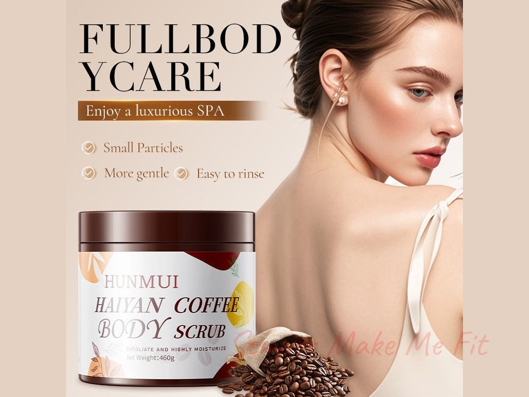 HUNMUI Han Lun Mei Yu Sea Salt Coffee Body Scrub 460g