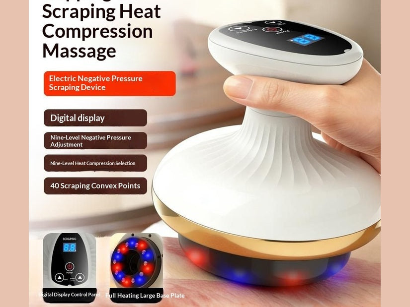 Electric Meridian Brush Home Abdominal Massage Gua Sha Board Massager