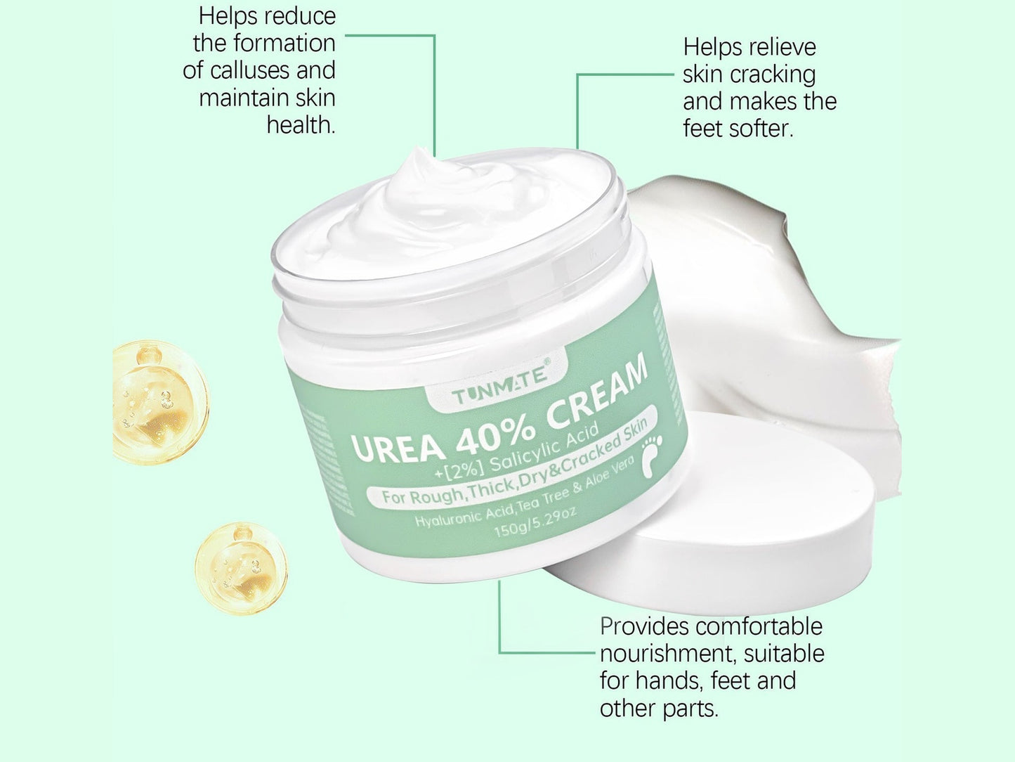 Tunmate Hand And Foot Urea Cream Color Box Edition 150g