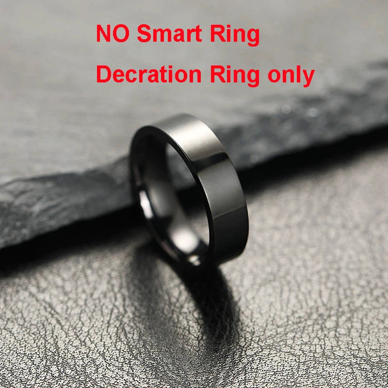 Smart Ring with Display Screen and Touch, Health Manager, Gesture Swipe Video, 5 ATM Waterproof For Men Women Smartring 2025 New