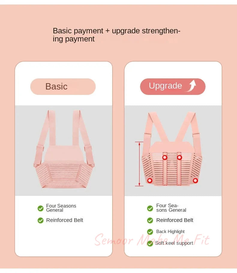 Comfort Breathable Pregnant Pregnancy Belly Support Pregnant Women's Prenatal Shoulder Support Abdominal Belt for Pregnant Women