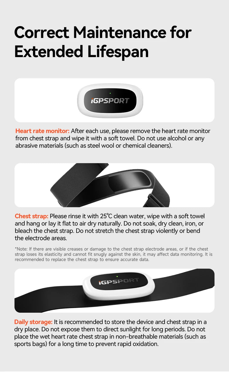 IGPSPORT HR70 HR50 Heart Rate Speed Sensor Wireless Health Fitness Smart Bicycle Heart Rate Monitor Hand Strap Bluetooth ANT+