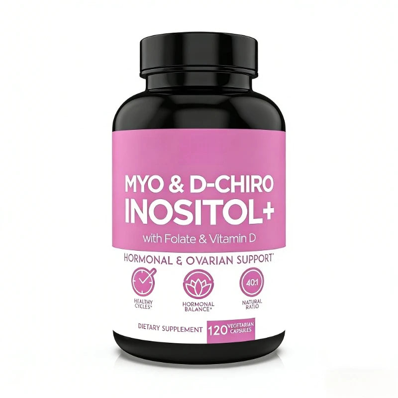 Optify Inositol Supplement for Women Folate and Vitamin D Support Healthy Hormonal Balance Regular Cycles Ovarian Health