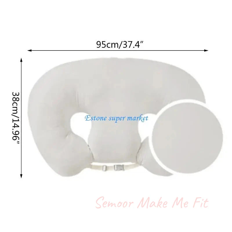 090B Pregnancy Waist Support Pillow Breastfeeding Support Cushion for Expectant Women