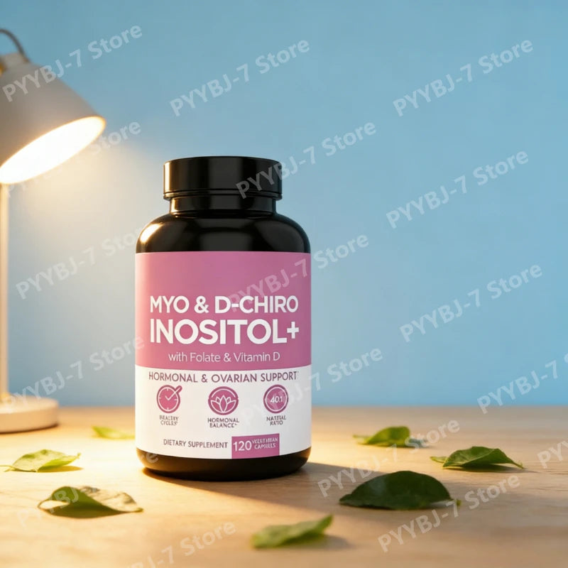 Optify Inositol Supplement for Women Folate and Vitamin D Support Healthy Hormonal Balance Regular Cycles Ovarian Health