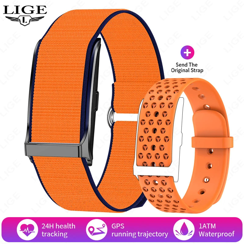 Smart Health Wristband, Wearable Activity Fitness Tracker Multi-Sport Mode All-Day Automatic Continuous Monitoring Health Data