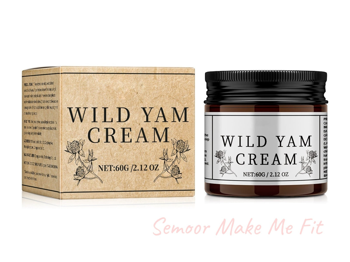 Organic Cream Natural Wild Yam Moisturizing