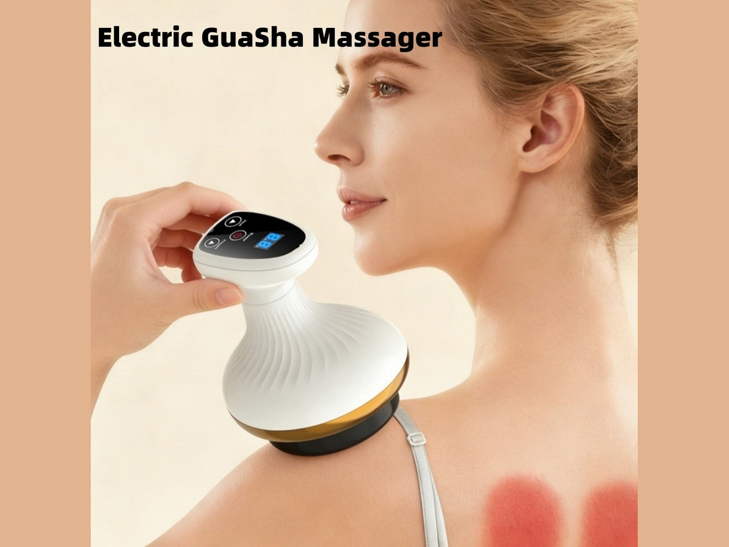 Electric Meridian Brush Home Abdominal Massage Gua Sha Board Massager