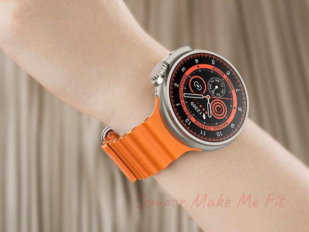 New K9 Smart Watch 1.39 Round Screen Encoder True Screw Clip Wireless Charging NFC Offline And Payment Function