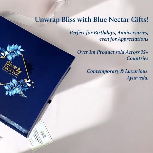 Blue Nectar Luxury Skincare Gift Box – Herbal Beauty Collection Pack